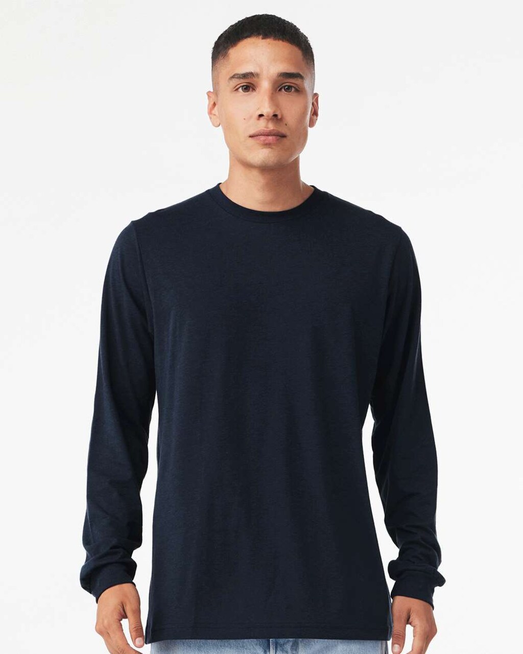 BELLA CANVAS Triblend Long Sleeve Tee Soft Lightweight Unisex Retail Fit Everyday Wear Shirt